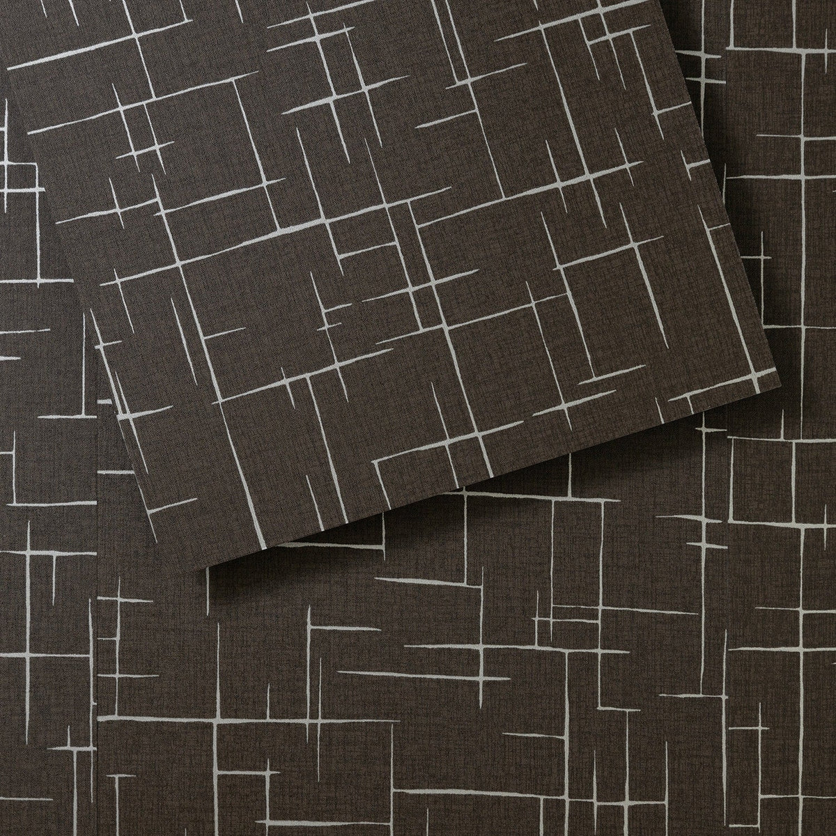 Lucida USA (Sample) MaxCore Pro Bark Brown Wood Look 20-mil Interlocking Luxury Vinyl Plank