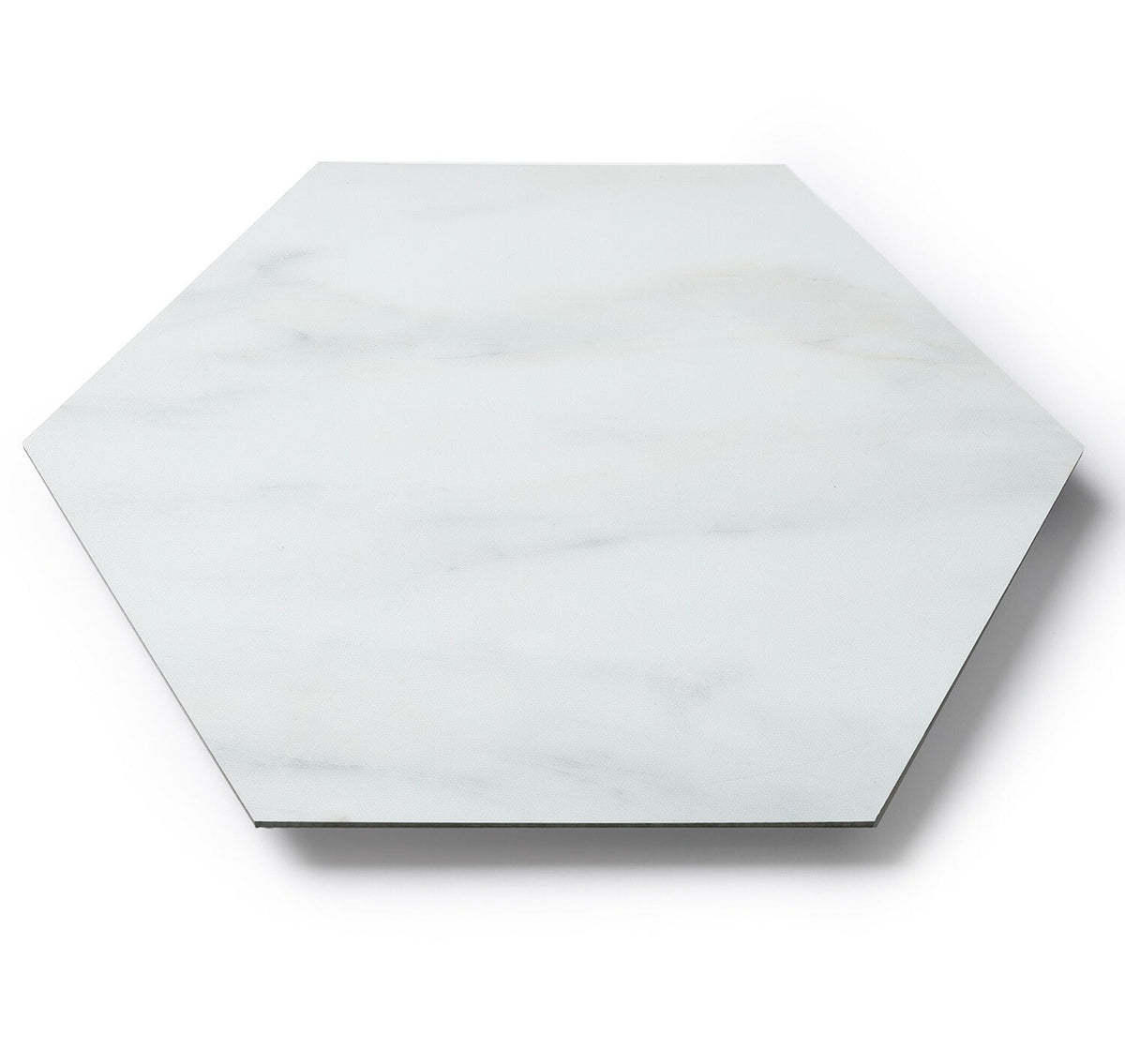 Lucida USA (Sample) MosaiCore Blanco Ibiza White Stone Look 28-mil Waterproof Glue Down Vinyl Tile