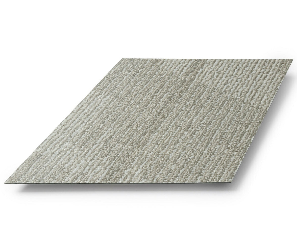 Lucida USA (Sample) MosaiCore Fleece Braid Gray Patterned Look 28-mil Waterproof Glue Down Vinyl Tile