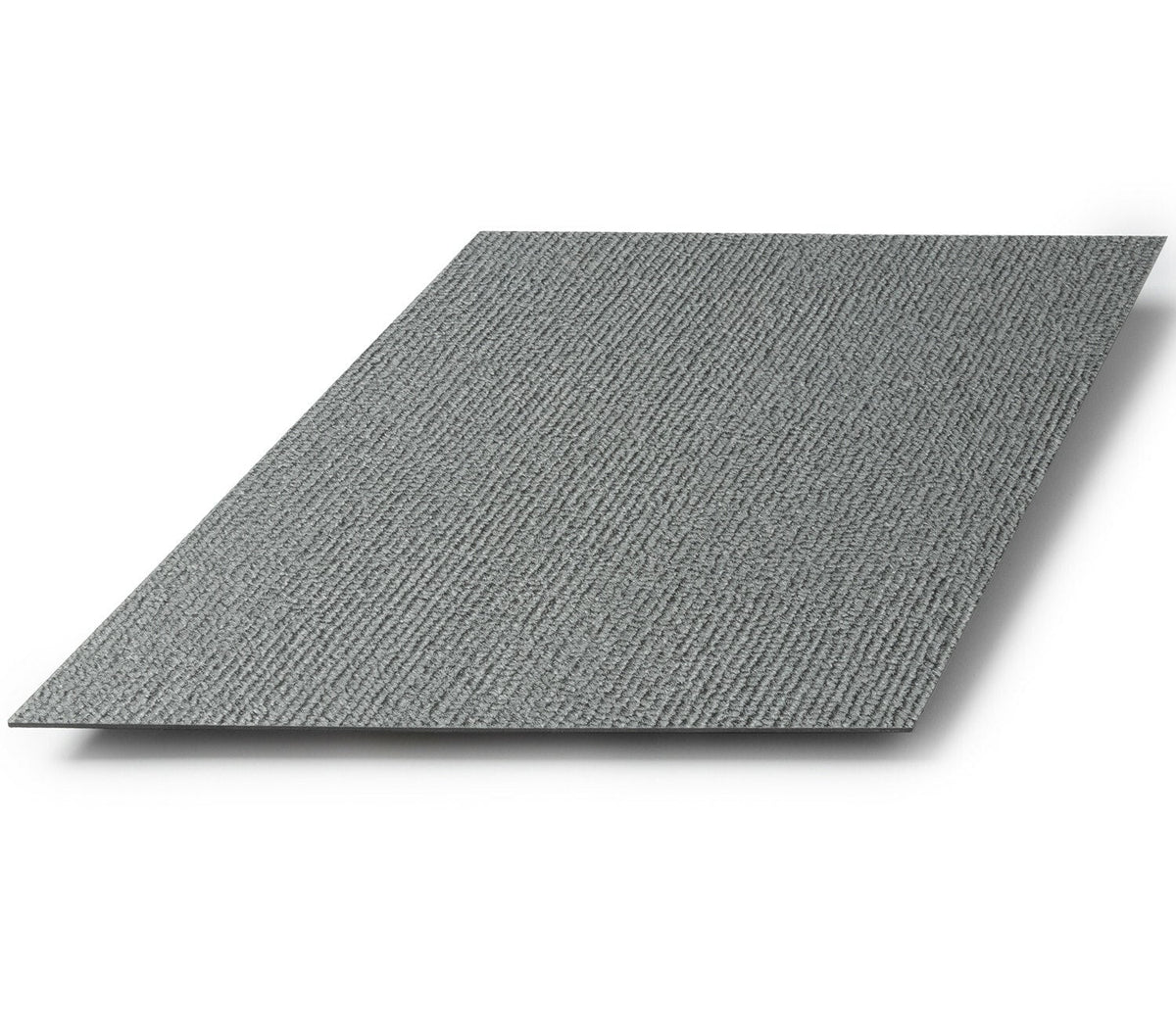 Lucida USA Pumice Braid Gray Patterned Look 28-mil x 10-in W x 16-in L Waterproof Glue Down Luxury Vinyl Tile Flooring (15.15-sq ft/ Carton)