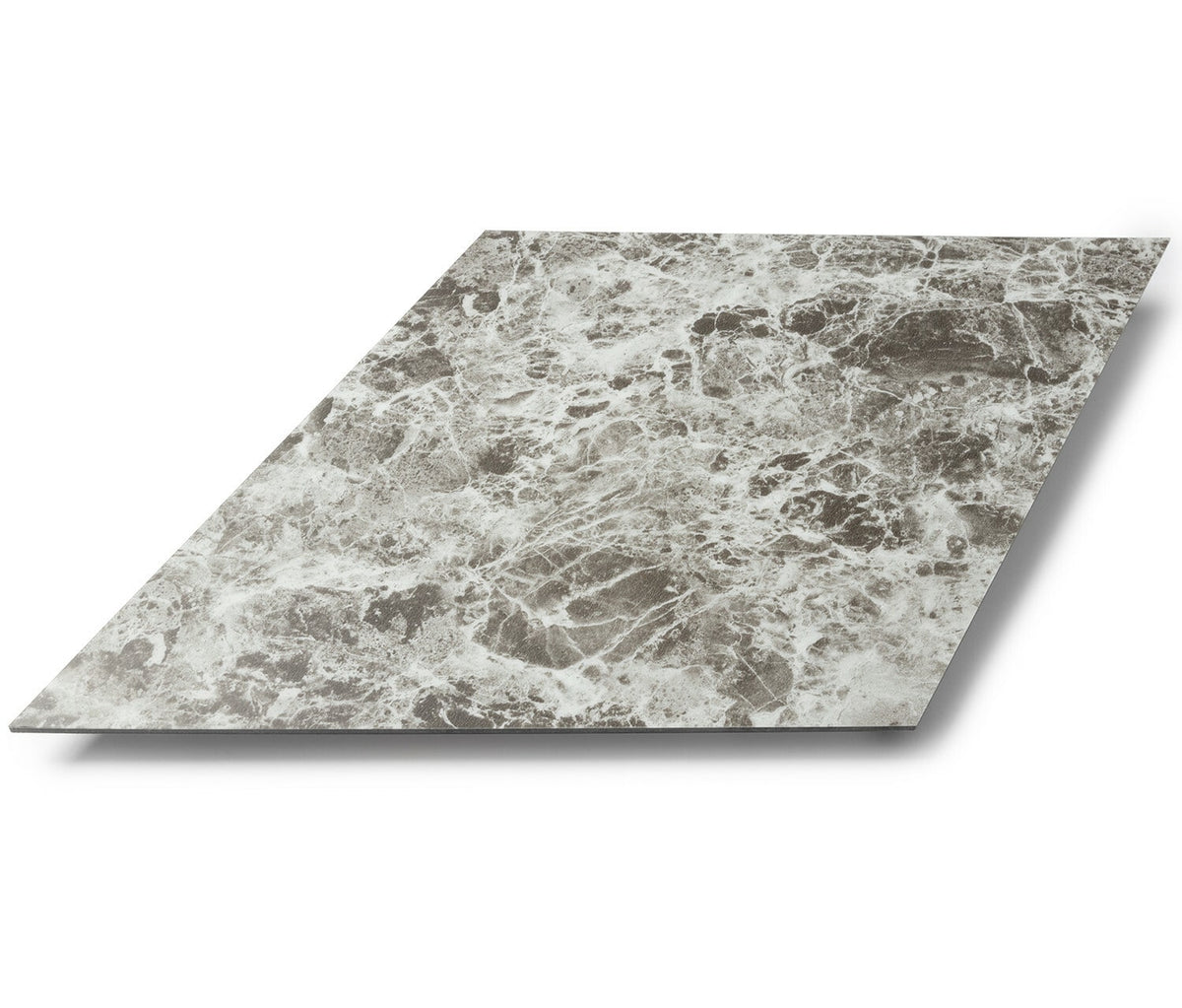 Lucida USA (Sample) MosaiCore Celestial Stone Gray Stone Look 28-mil Waterproof Glue Down Vinyl Tile