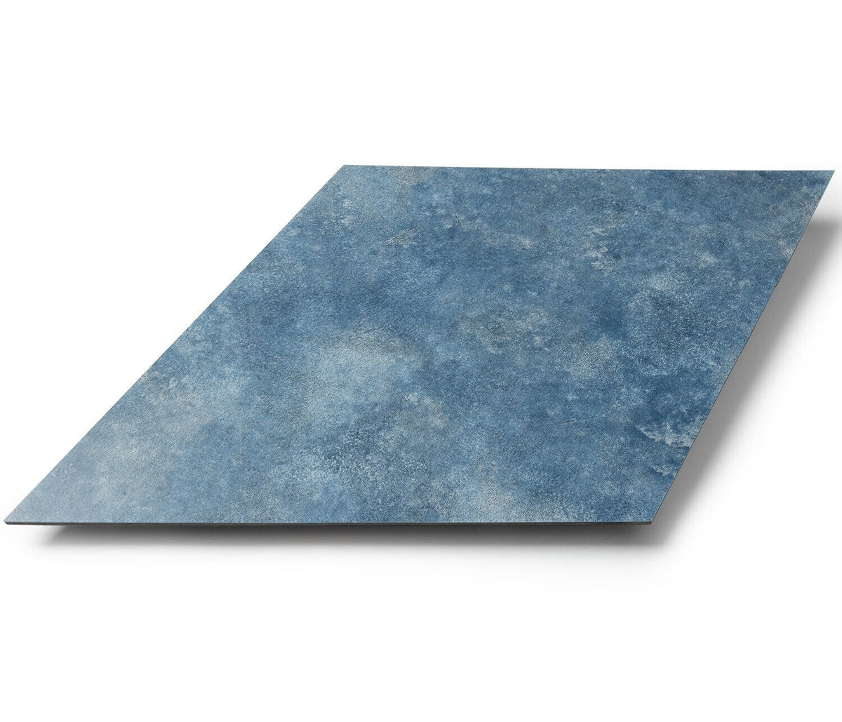 Lucida USA (Sample) MosaiCore Moody Sky Blue Stone Look 28-mil Waterproof Glue Down Vinyl Tile