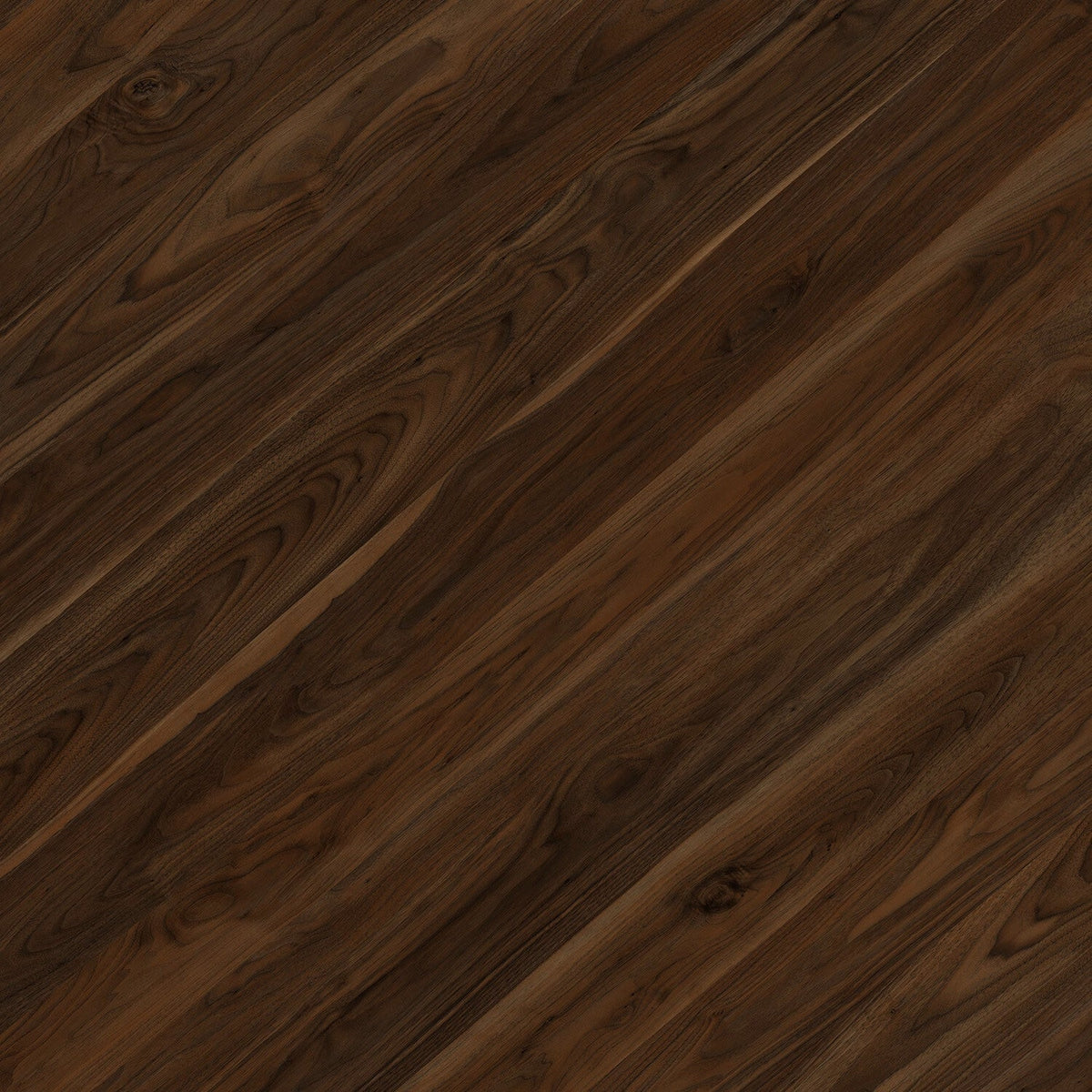 Lucida USA (Sample) Gluecore Angled Walnut Brown Wood Look 22-mil Glue Down Luxury Vinyl Plank