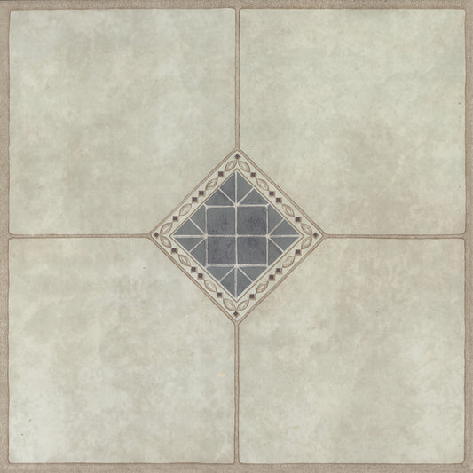 Lucida USA BaseCore Calabrian 12-in x 12-in Waterproof Peel-and-Stick Luxury Vinyl Tile Flooring, 36-sq ft Carton