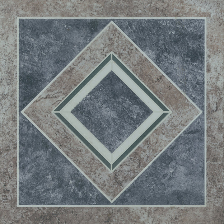 Lucida USA BaseCore Roman 12-in x 12-in Waterproof Peel-and-Stick Luxury Vinyl Tile Flooring (36-sq ft/carton)