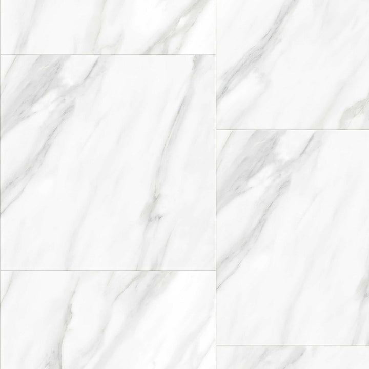 Lucida USA (Sample) MosaiCore Blanco Ibiza White Stone Look 28-mil Waterproof Glue Down Vinyl Tile