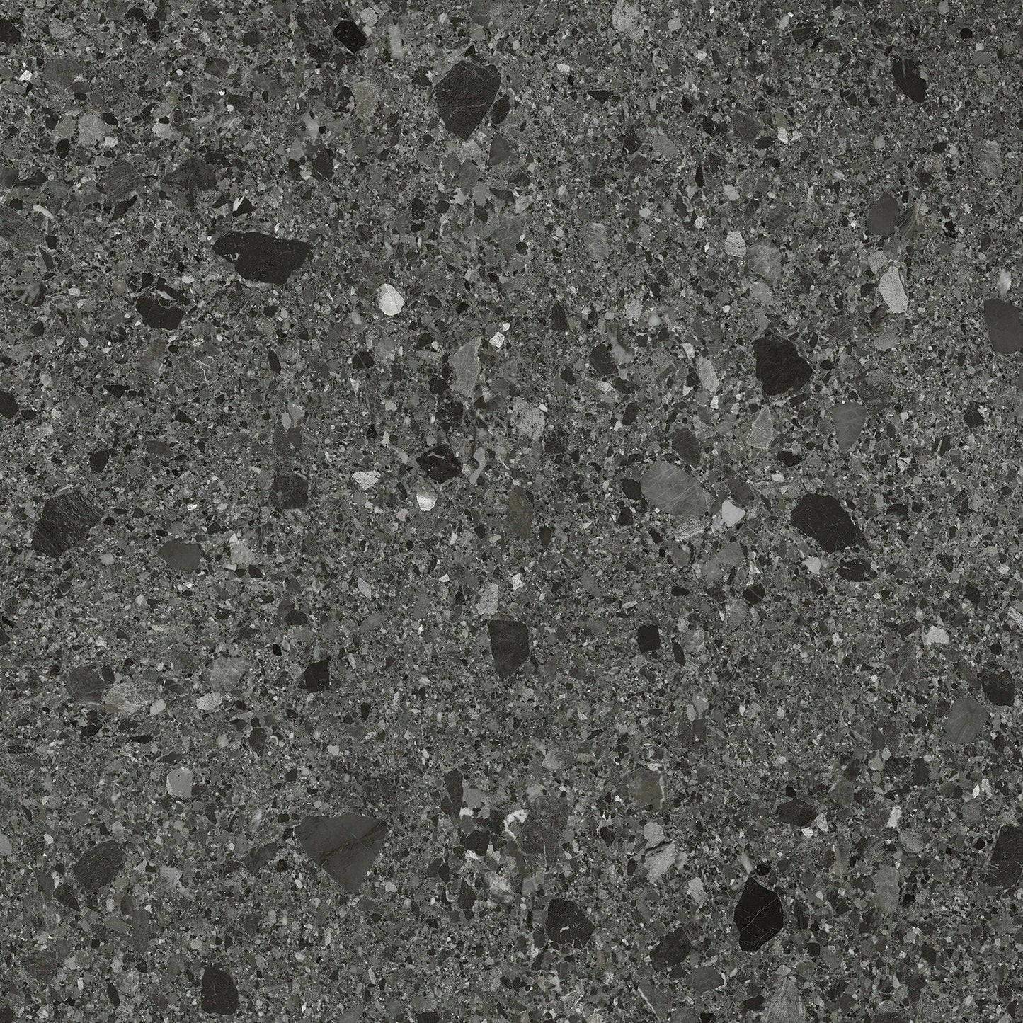 Lucida USA MosaiCore Charcoal Quartz 9-in x 9-in Waterproof Luxury Vinyl Tile Flooring, 28-mil Wear Layer (12.25-sq ft Carton)