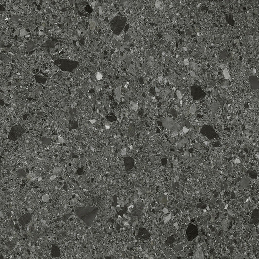 Lucida USA MosaiCore Charcoal Quartz 9-in x 9-in Waterproof Luxury Vinyl Tile Flooring, 28-mil Wear Layer (12.25-sq ft Carton)