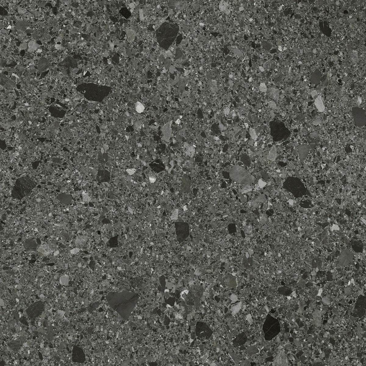 Lucida USA Charcoal Quartz Gray Stone Look 28-mil x 9-in W x 10-in L Waterproof Glue Down Luxury Vinyl Tile Flooring (12.25-sq ft/ Carton)