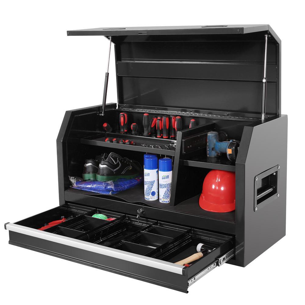42 in. 1-Drawer Top Tool Chest in Black - Super Arbor