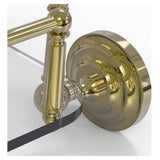 Allied Brass Que New Unlacquered Brass Wall Mount Towel Rack