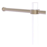 Allied Brass Pacific Grove Collection Free Standing Guest Towel Stand with Groovy Accents in Antique Pewter