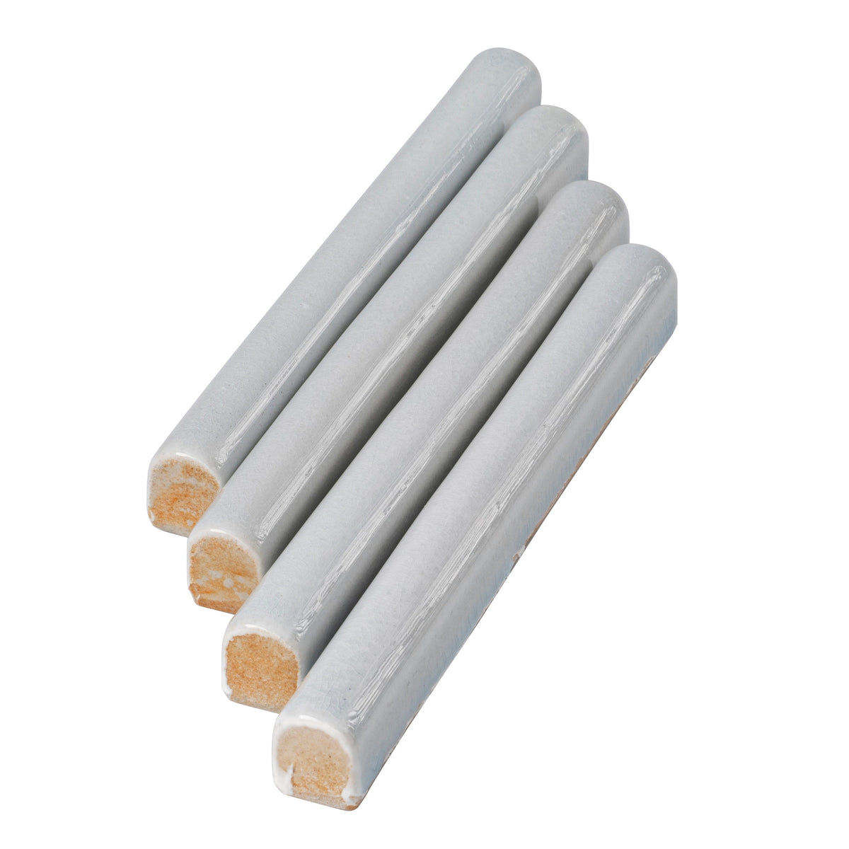 Apollo Tile 10-Pack Blue 1/2-in x 6-in Ceramic Pencil Tile (0.25-sq. ft/ Carton)