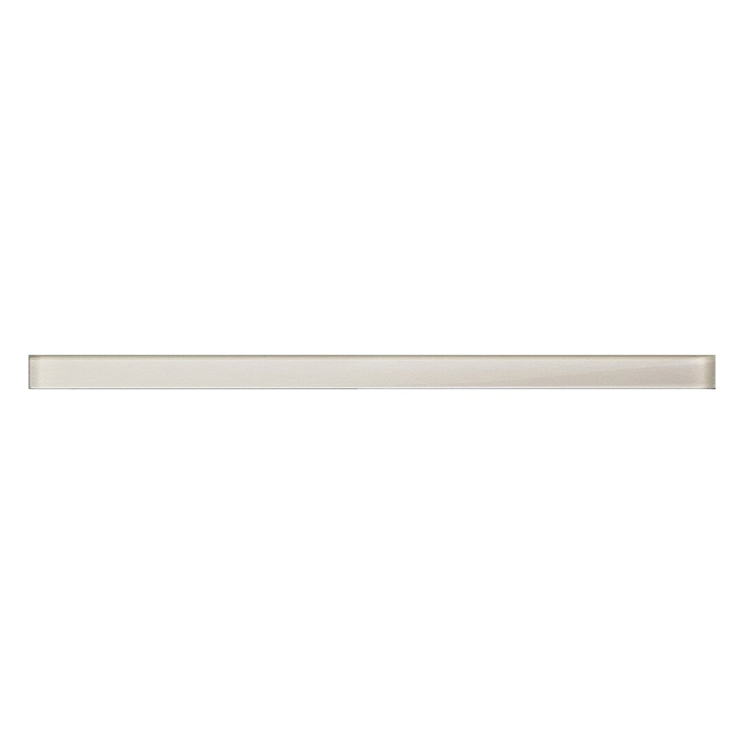 Apollo Tile 10-Pack Beige 1/2-in x 12-in Glass Pencil Tile (0.5-sq. ft/ Carton)
