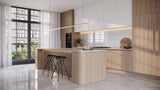 Satori Hudson Brilliant White 4-in x 16-in Glossy Ceramic Subway Wall Tile (0.43-sq. ft/ Piece)