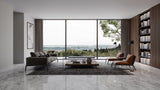 Satori Regent Statuario Abisso 24-in x 48-in Polished Porcelain Marble-Look Floor and Wall Tile, Rectified (7.75-sq ft/Piece)