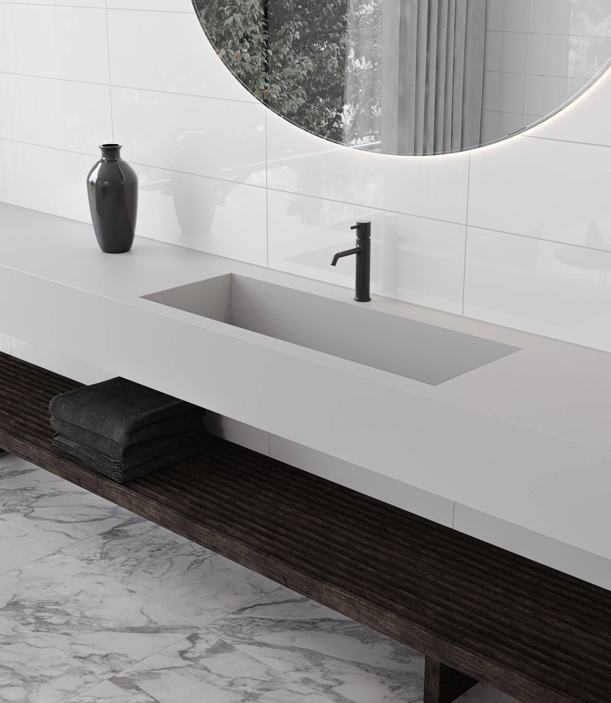 Satori Hudson Brilliant White 8-in x 24-in Glossy Ceramic Subway Wall Tile (1.29-sq. ft/ Piece)