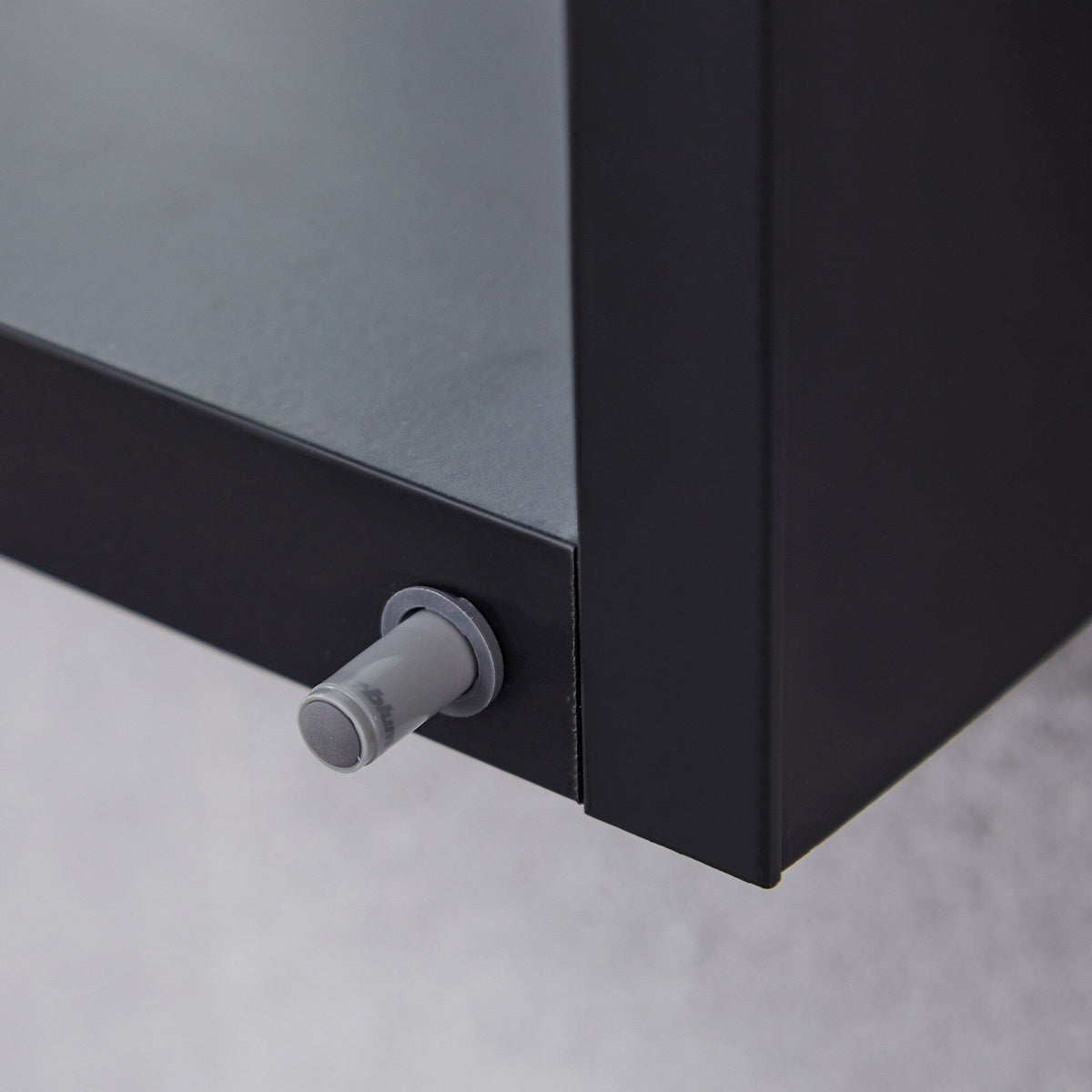 WELLFOR KAIF 16-in x 20-in Surface/Recessed Mount Black Mirrored Soft Close Medicine Cabinet