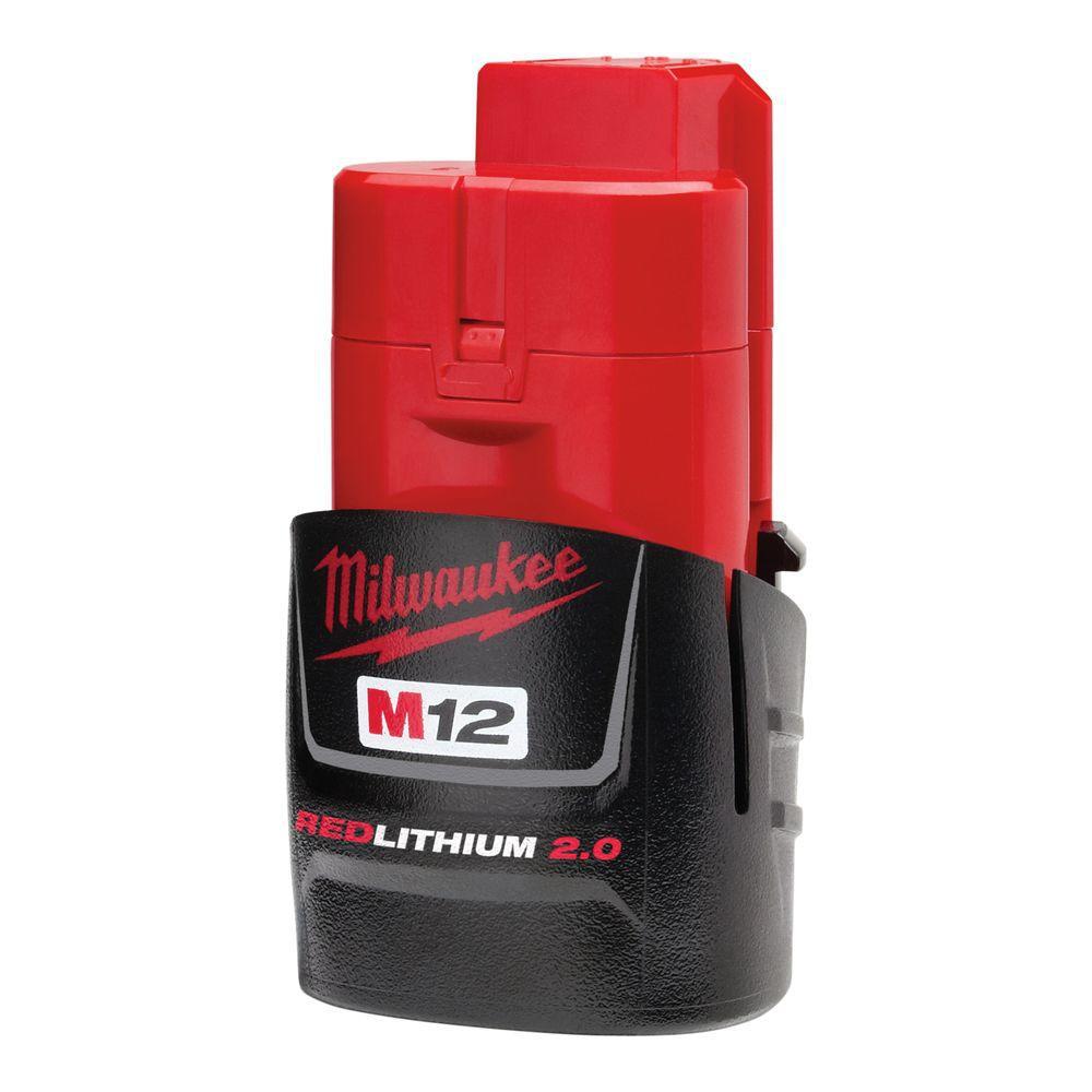 M12 FUEL 12-Volt 1/2 in. Lithium-Ion Brushless Cordless Hammer Drill with Free M12 2.0Ah Battery