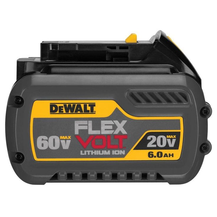 FLEXVOLT 20V/60V MAX Lithium-Ion 6.0Ah Battery Pack with 6 Amp Output Charger