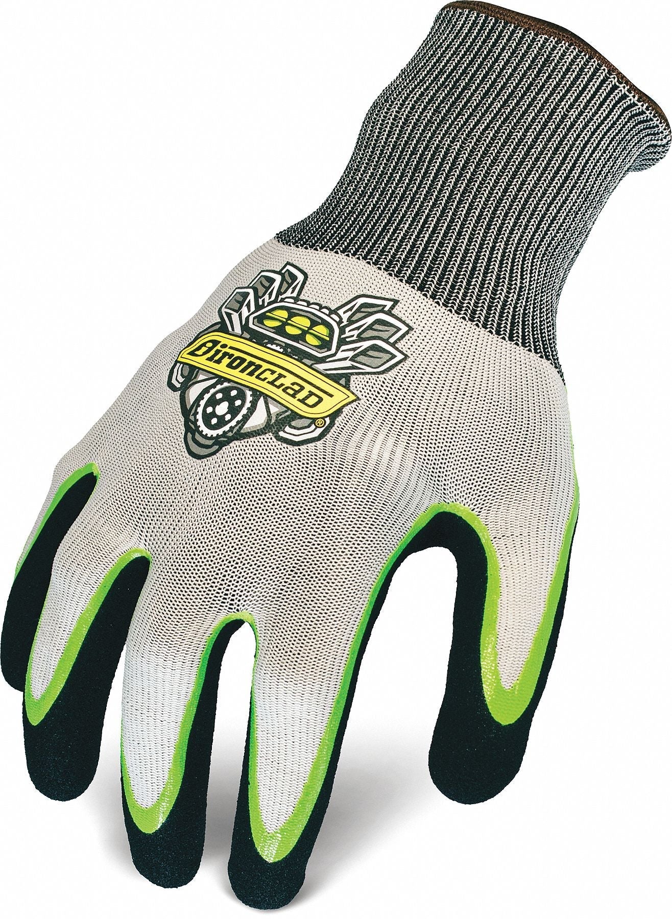 IRONCLAD Nitro Series 2XL Nitrile Palm Coated Work Gloves