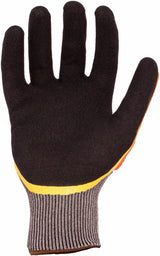 IRONCLAD Octane Nitrile Knit Glove - XS, Double Dipped, Gray