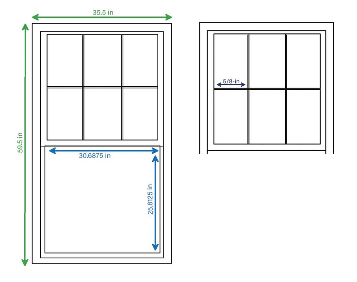 RELIABILT 150 Series New Construction 35-1/2-in x 59-1/2-in x 3-1/4-in Jamb White Vinyl Dual-pane Single Hung Window Half Screen Included