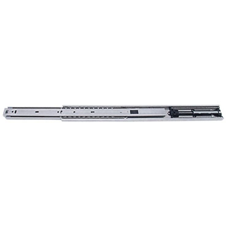 18 in. Stainless Steel Full Extension Side Mount Ball Bearing Soft-Close Drawer Slide Set (1-Pair)