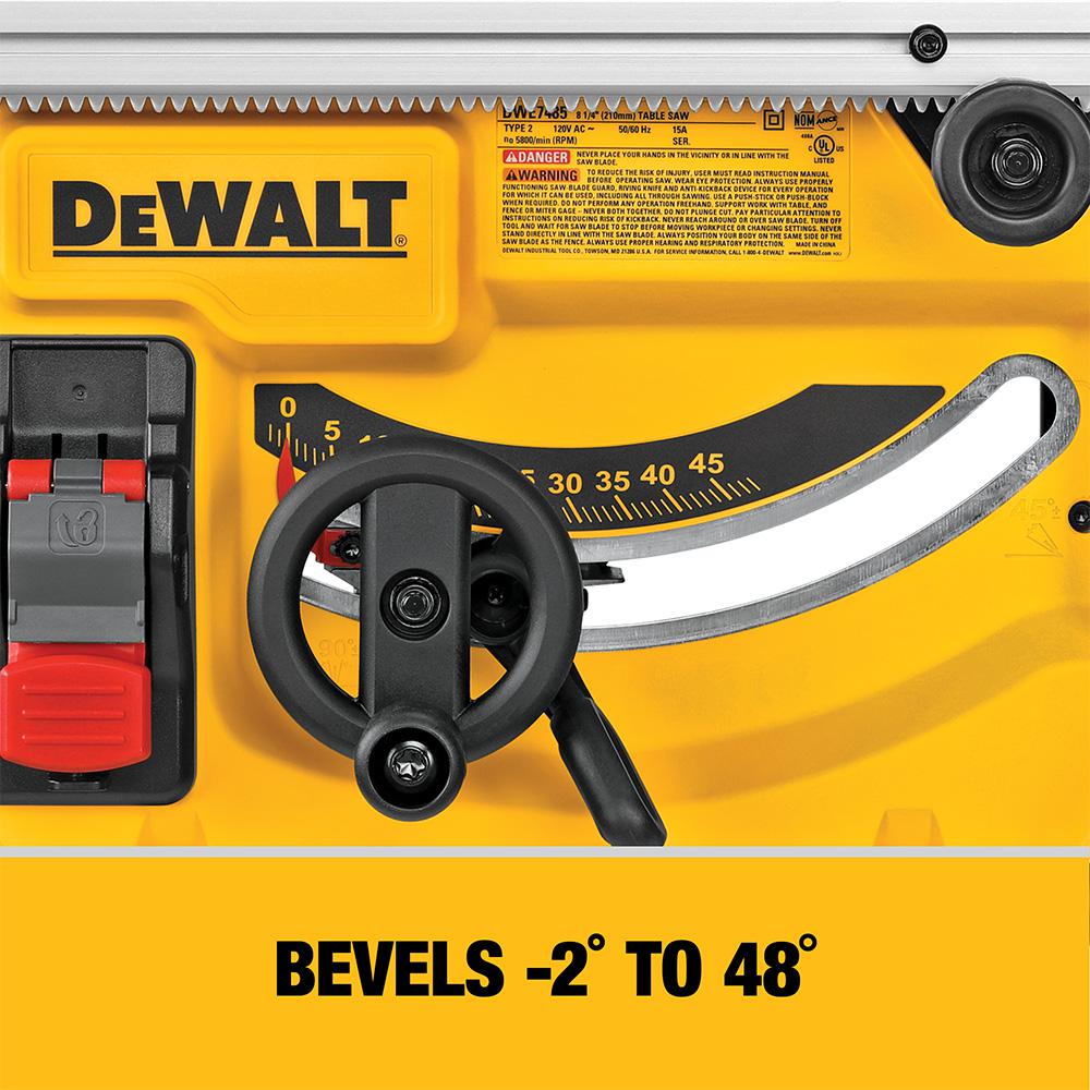 15 Amp Corded 8-1/4 in. Compact Jobsite Tablesaw - Super Arbor
