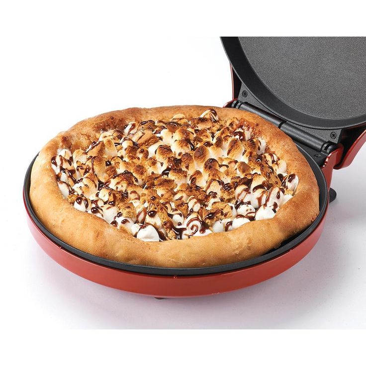 12 in. Red Non-Stick Pizza Maker