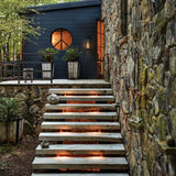 Ultra-Warm Sandstone Integrated LED Hardscape Light (2700K) - Super Arbor