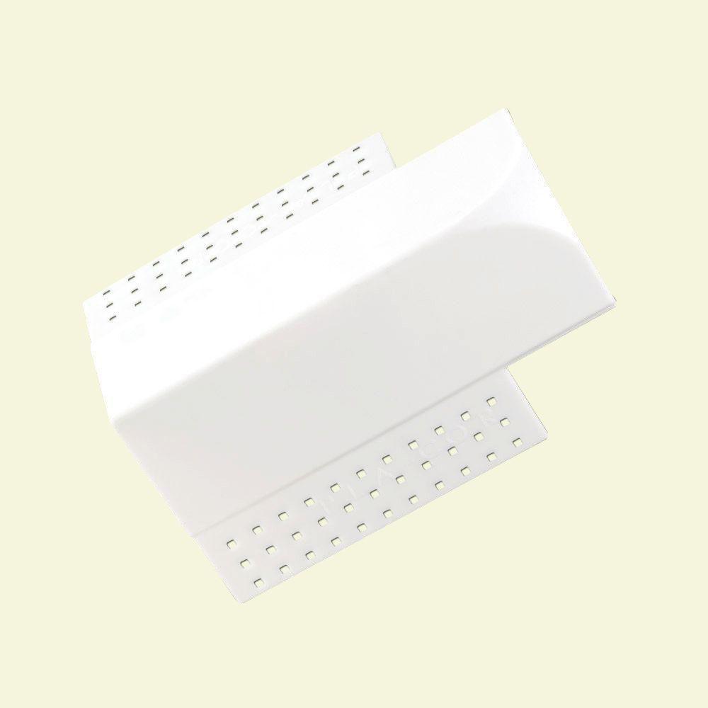 1-1/2 in. Vinyl Large Overlap Transition Cap (50-Pack) - Super Arbor