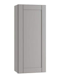 Home Decorators Collection Washington Veiled Gray Plywood Shaker Assembled Wall Kitchen Cabinet Soft Close Left 9 in W x 12 in D x 42 in H