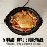 Realtree Edge 5 Qt. Camouflage Slow Cooker with Lid Strap