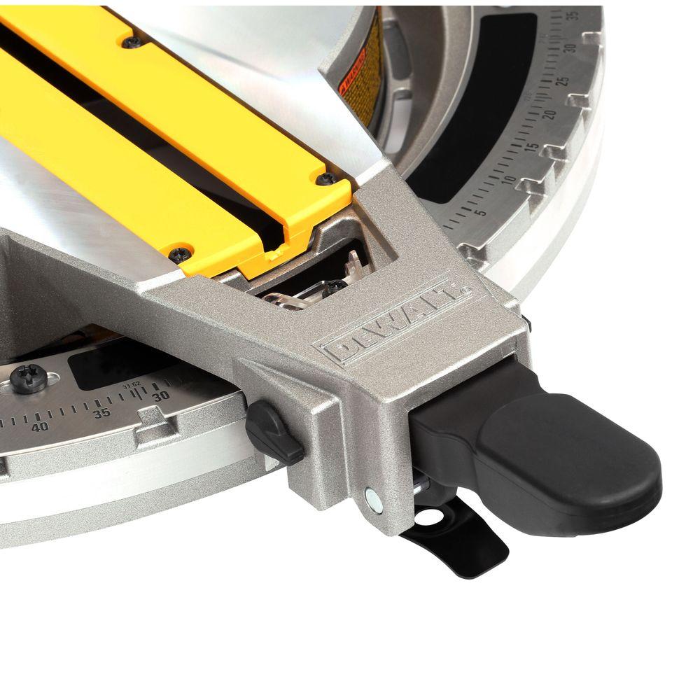 15 Amp Corded 12 in. Double-Bevel Compound Miter Saw - Super Arbor