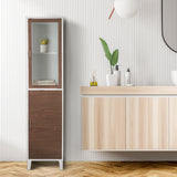 Teamson Home Tyler 15-in x 65.5-in x 13-in White, Wood Freestanding Linen Cabinet