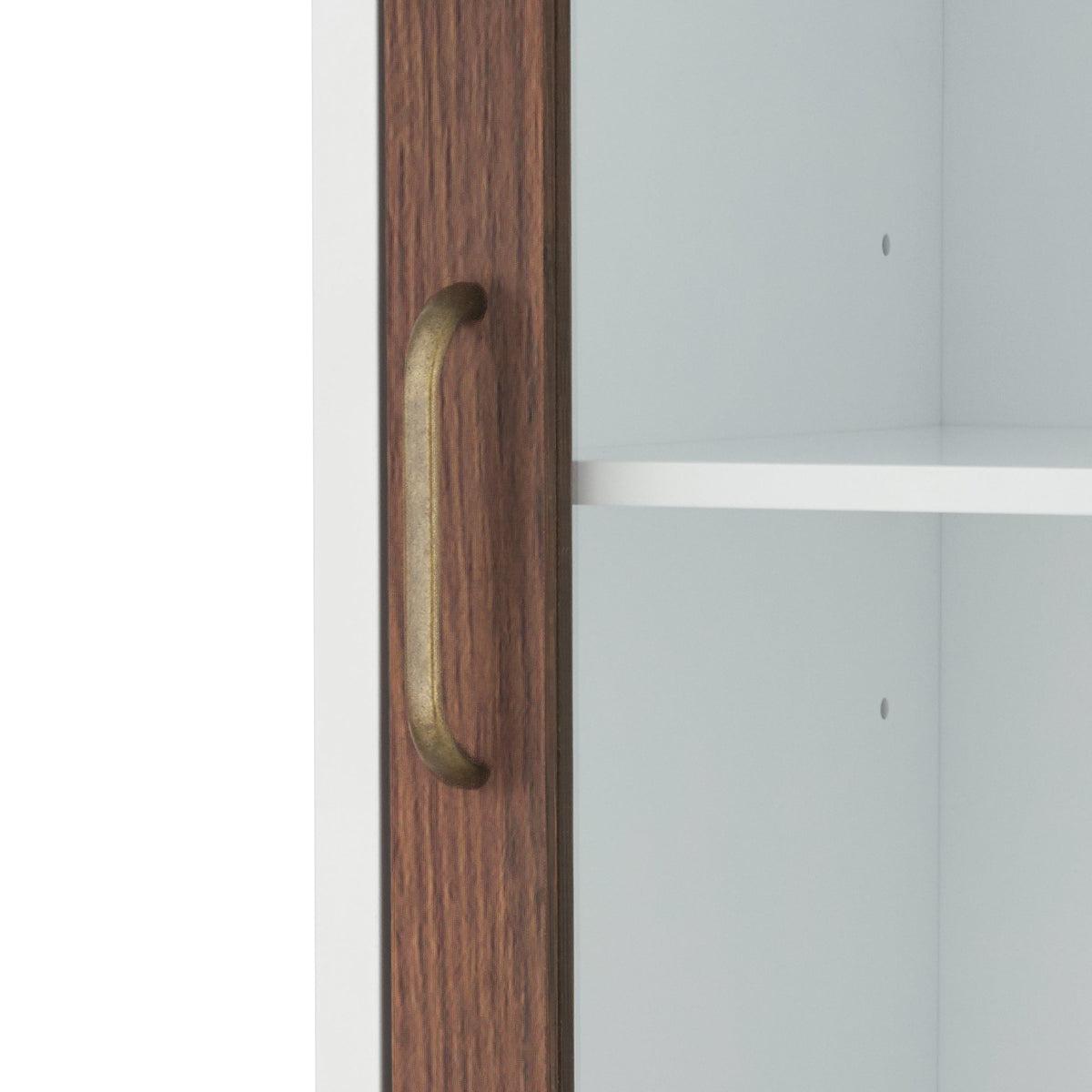 Teamson Home Tyler 15-in x 65.5-in x 13-in White, Wood Freestanding Linen Cabinet
