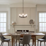 Kichler Winslow 5-Light Black Modern/Contemporary Chandelier
