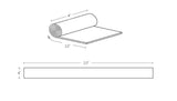 Courage GymFloor 48-in W x 120-in L x 0.236-in T Rubber Gym Floor Roll (40-sq ft)