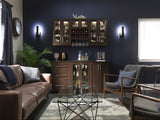 NewAge Products Home Bar 63-in x 80-in Brown Rectangle Bar Cabinet