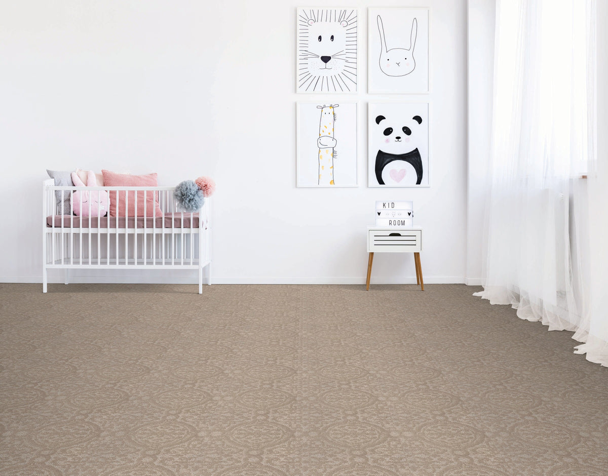 STAINMASTER Essentials So Happy Coastal Morning Pattern Carpet (Indoor) - 12-ft Roll Width