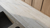 Satori Laguna Antique White 6-in x 36-in Matte Porcelain Wood Look Floor Tile (1.45-sq. ft/ Piece)