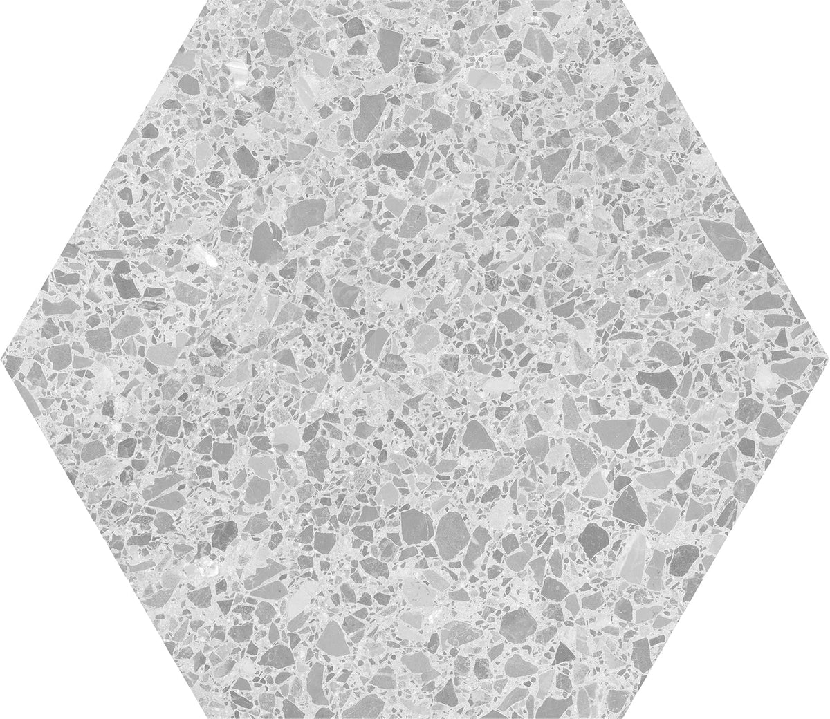 Satori Aurora Ash 8-in x 10-in Matte Porcelain Hexagon Floor and Wall Tile (0.44-sq. ft/ Piece)