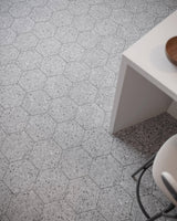 Satori Aurora Ash 8-in x 10-in Matte Porcelain Hexagon Floor and Wall Tile (0.44-sq. ft/ Piece)