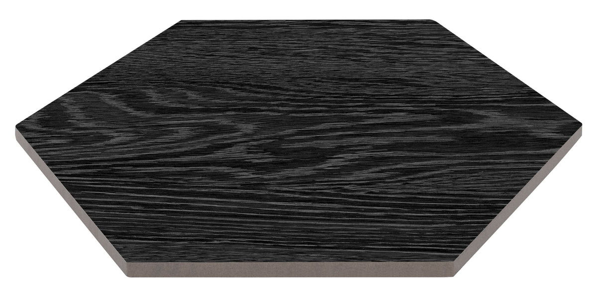 Satori Sedona Midnight 8-in x 10-in Matte Porcelain Hexagon Floor and Wall Tile (7.43-sq. ft/ Carton)