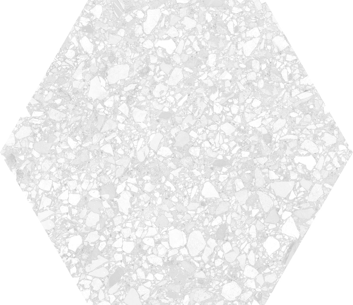 Satori Aurora Pearl 8-in x 10-in Matte Porcelain Hexagon Floor and Wall Tile (0.44-sq. ft/ Piece)