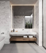 Satori Ikon Mica 12-in x 24-in Matte Porcelain Floor Tile