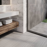 Satori Ikon Mica 12-in x 24-in Matte Porcelain Floor Tile