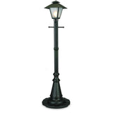 Cape Cod Black Outdoor Plug-In Post Lantern Patio