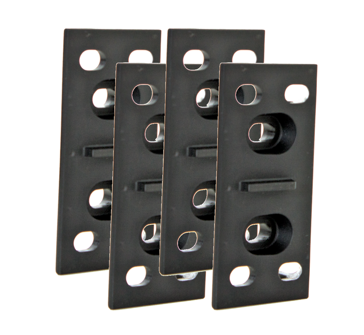 Trex Fencing 0.27-ft H x 0.17-ft W 4-Pack Black Privacy Composite Fence Panel